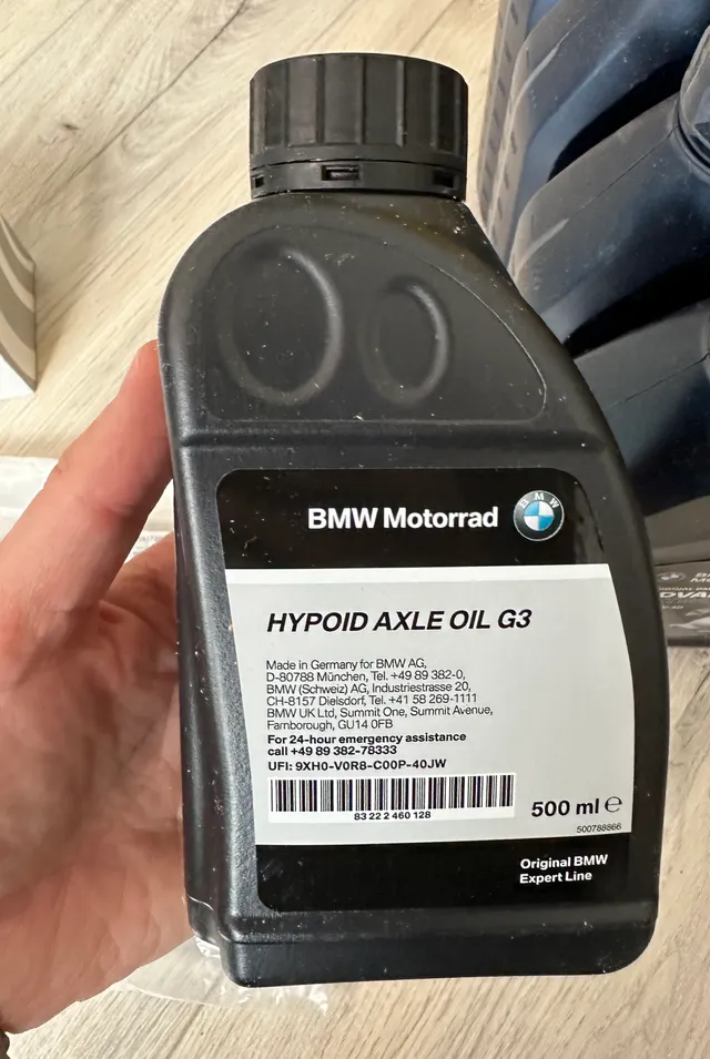 Алей для гіпоідных перадач BMW Motorrad Hypoid Axle Oil G3