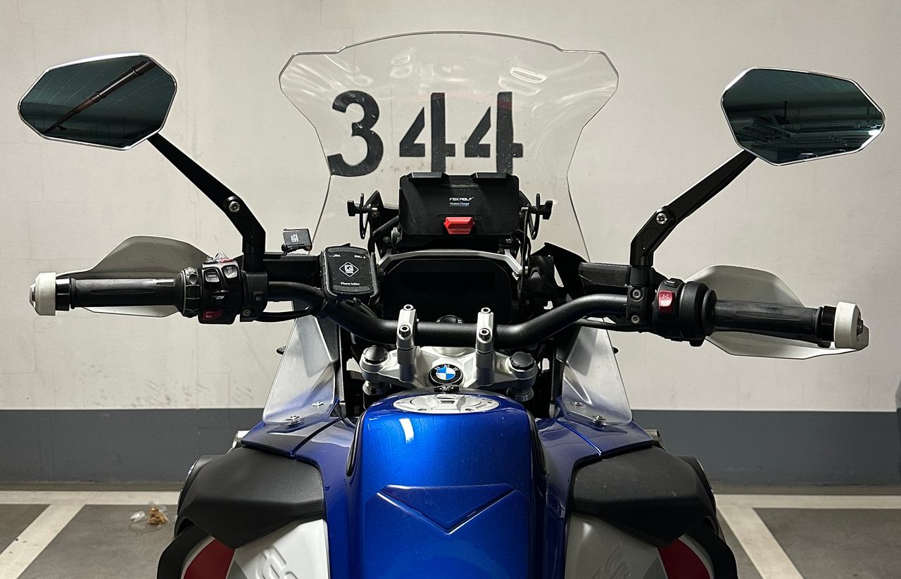 Мае новыя ADV люстэркі для BMW R1250GSA
