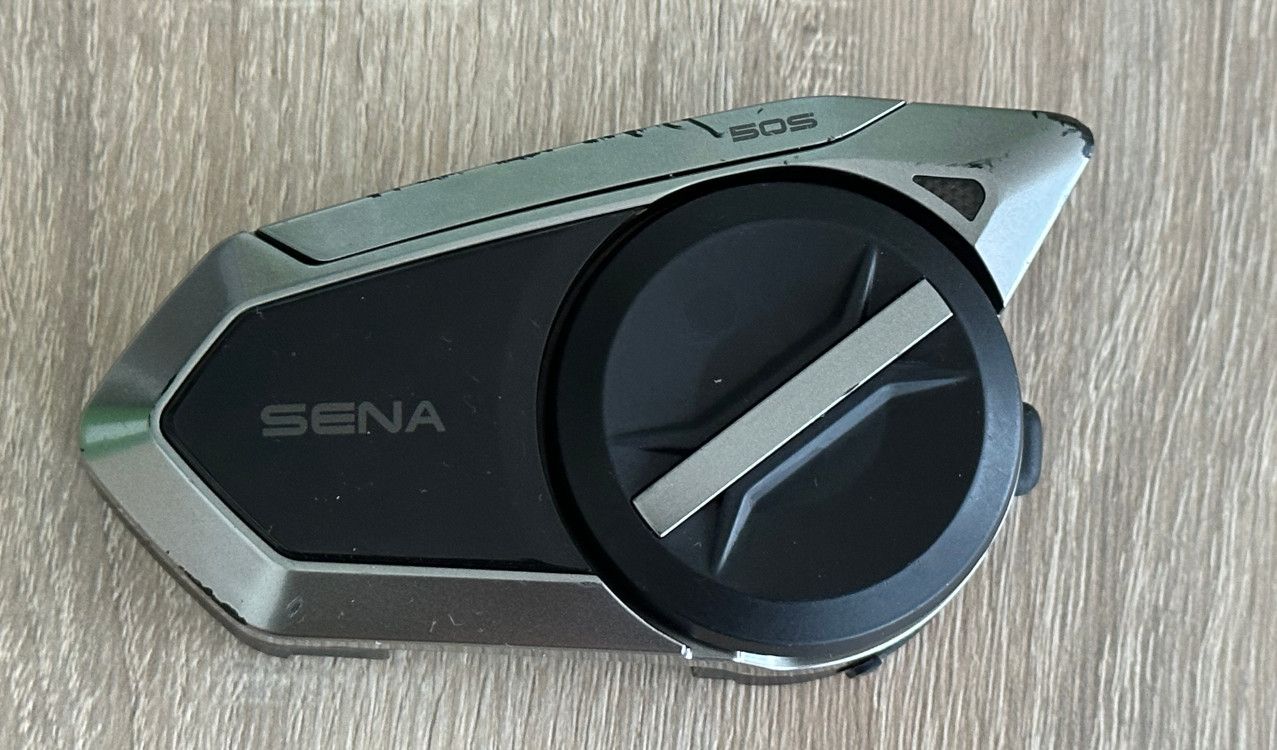Sena S50: досьвед выкарыстаньня і замена батарэйкі
