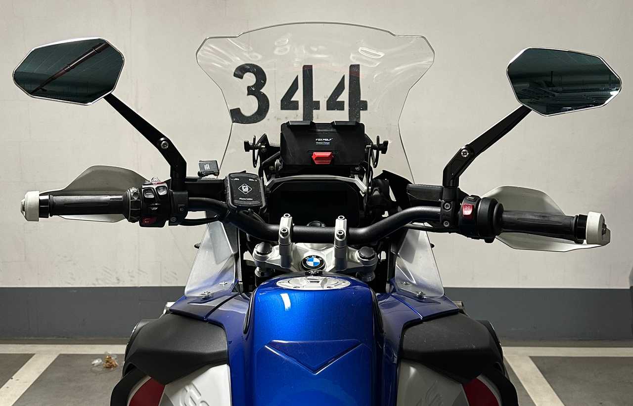 Мае новыя ADV люстэркі для BMW R1250GSA