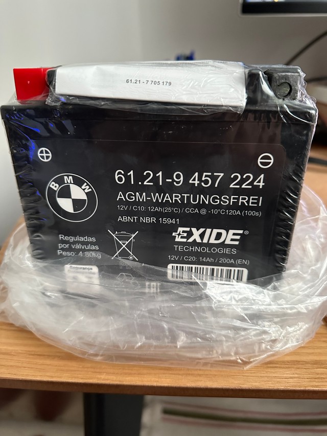 АКБ BMW Exide LTX14 61218389125 АКБ BMW Exide LTX14 61218389125
