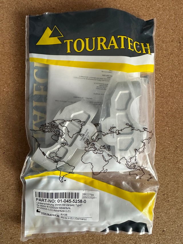 Прастаўкі пад руль ад Touratech 01-045-5258-0