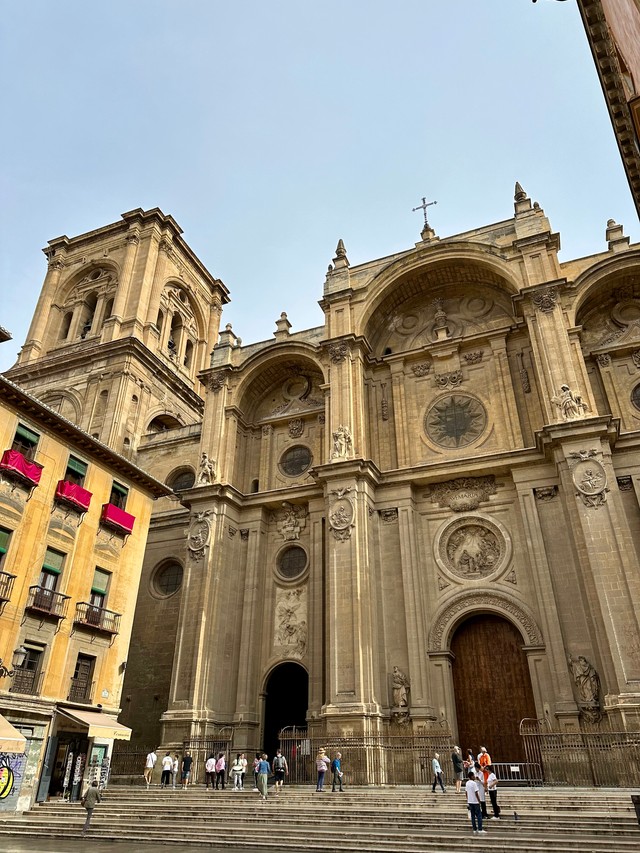 Катэдральны сабор Catedral de Granada, галоўны ўваход Катэдральны сабор Catedral de Granada, галоўны ўваход