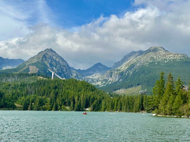 Горнае возера Štrbské Pleso